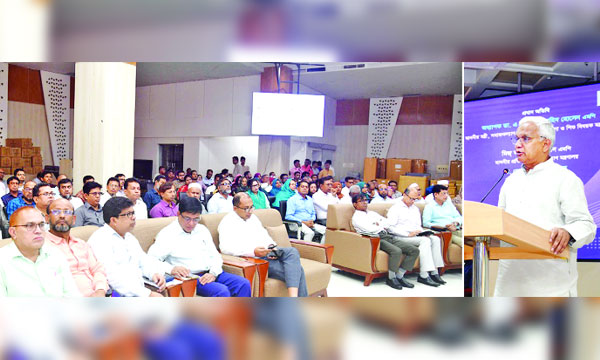 সমাজসেবা অধিদফতরে প্রশিক্ষক প্রশিক্ষণ কার্যালয়ের উদ্বোধনী সভায় বক্তব্য রাখেন সমাজকল্যাণ মন্ত্রী  : নয়া দিগন্ত