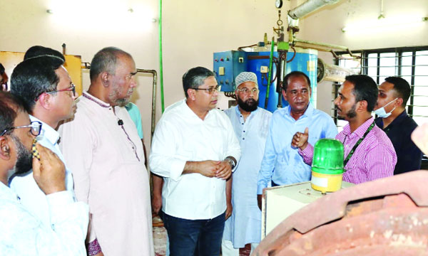 সিলেটে বর্জ্য ব্যবস্থাপনা কার্যক্রম পরিদর্শন করে এলজিআরডি প্রতিমন্ত্রী মীর শাহে আলম : নয়া দিগন্ত