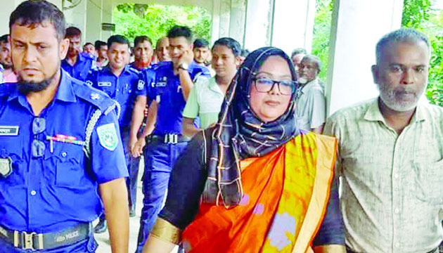 কুড়িগ্রামে সাবেক ডিসি সুলতানা পারভীন কারাগারে