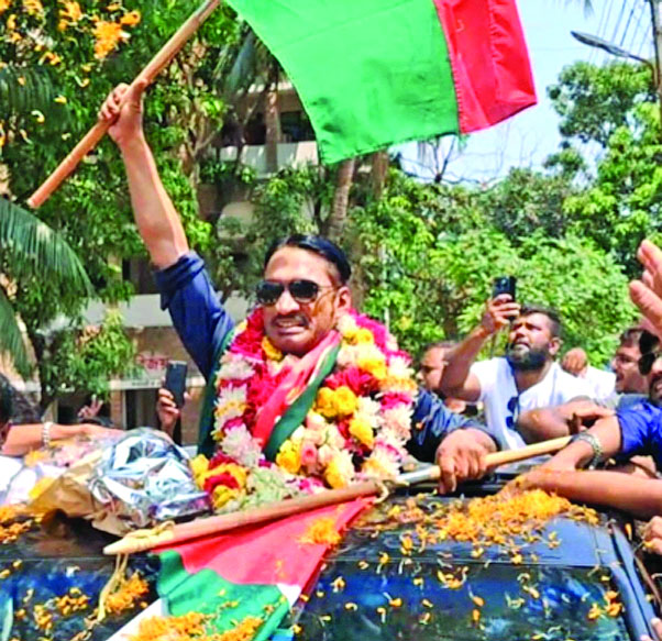 মুক্তজীবনে ফিরলেন নারায়ণগঞ্জের আলোচিত জাকির খান