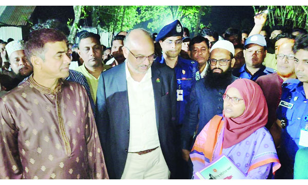 দেবীগঞ্জে প্রস্তাবিত অর্থনৈতিক অঞ্চল পরিদর্শনে প্রধানমন্ত্রীর অর্থ ও পরিকল্পনা উপদেষ্টা রাশেদ আল তিতুমীর :  নয়া দিগন্ত”