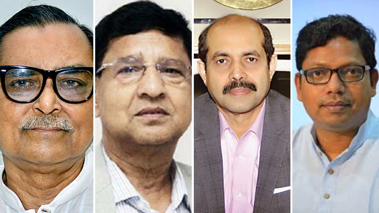 রাশেদ খান মেনন, গোলাম দস্তগী, আতিকুল ইসলাম ও জুনাইদ আহমেদ পলক