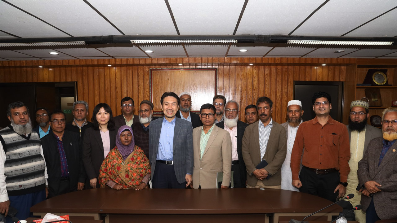 জাইকা প্রতিনিধির বারি পরিদর্শন