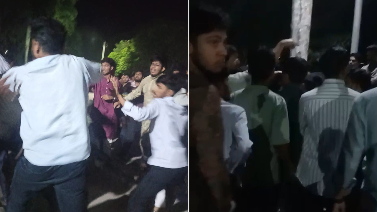দুই গ্রুপে হাতাহাতি