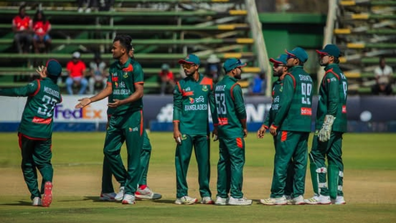 ৭ উইকেটের জয় নিয়ে মাঠ ছাড়লো টাইগাররা