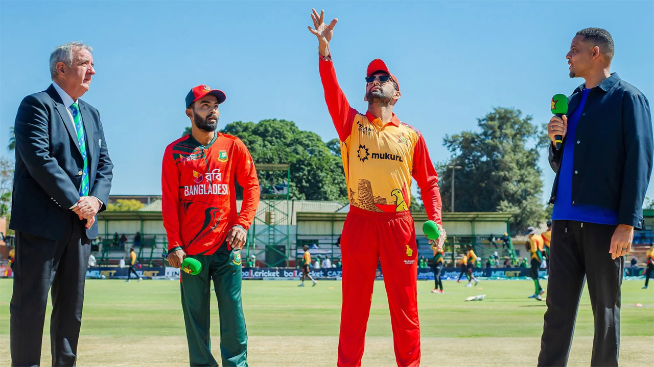 টসে জিতেছে জিম্বাবুয়ে