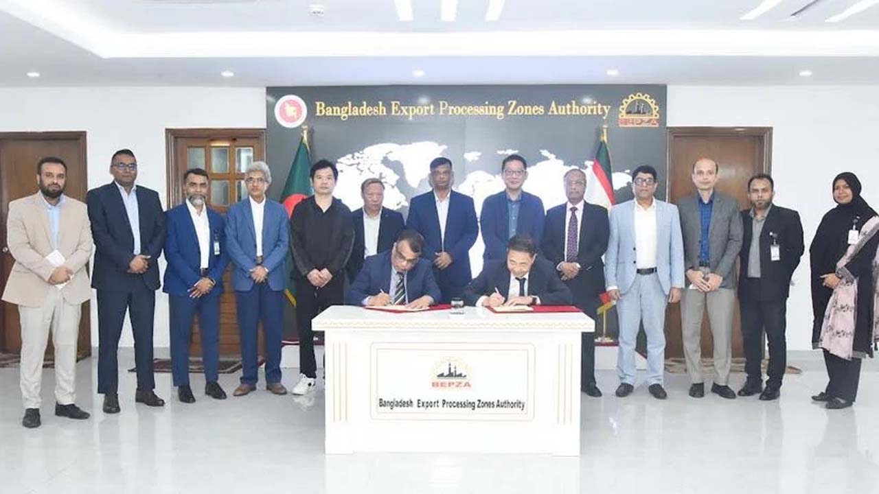 বেপজায় চীনা কোম্পানির ১০.৩২ মিলিয়ন ডলারের বিনিয়োগ