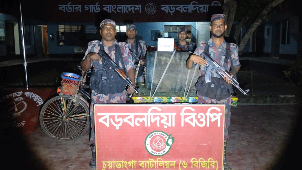 বিজিবির ডিজেল উদ্ধার