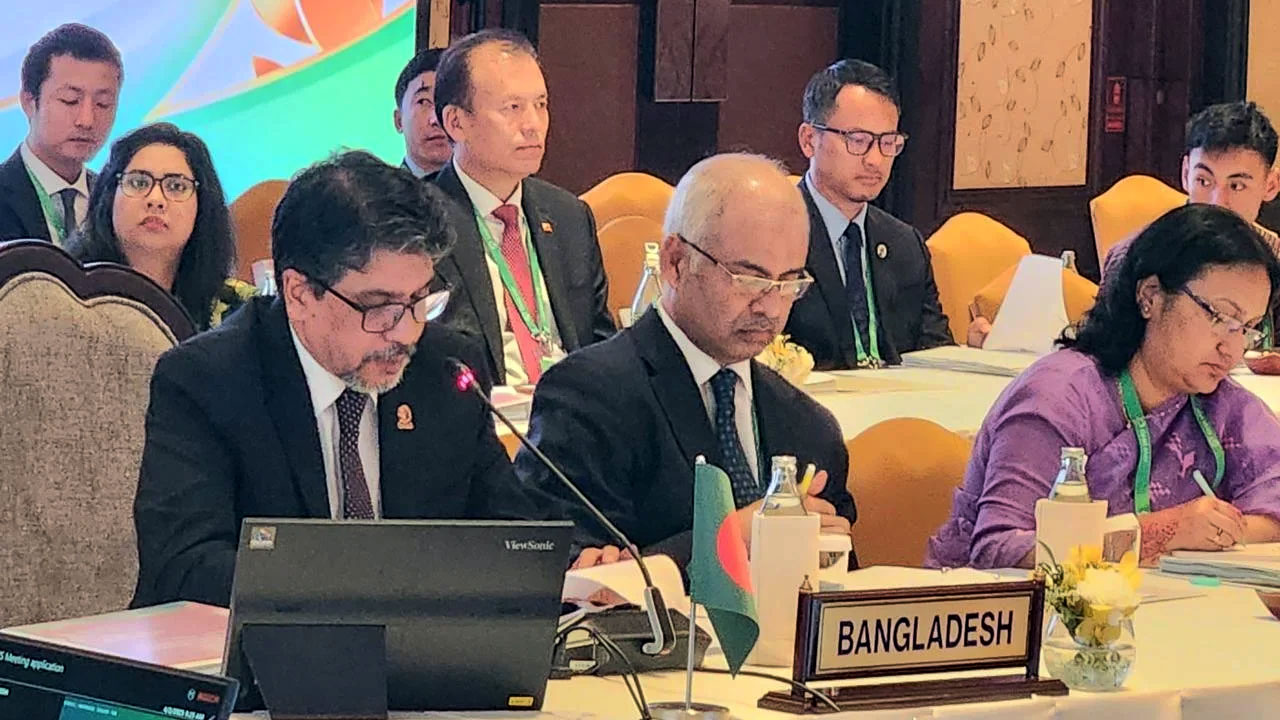 বিমসটেক সিনিয়র কর্মকর্তাদের সভায় পররাষ্ট্র সচিব জসিম উদ্দিন
