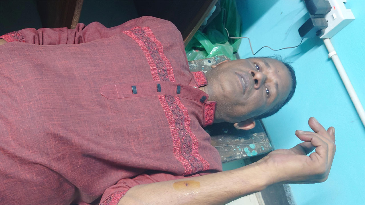 আহত মো: বশির উদ্দিন