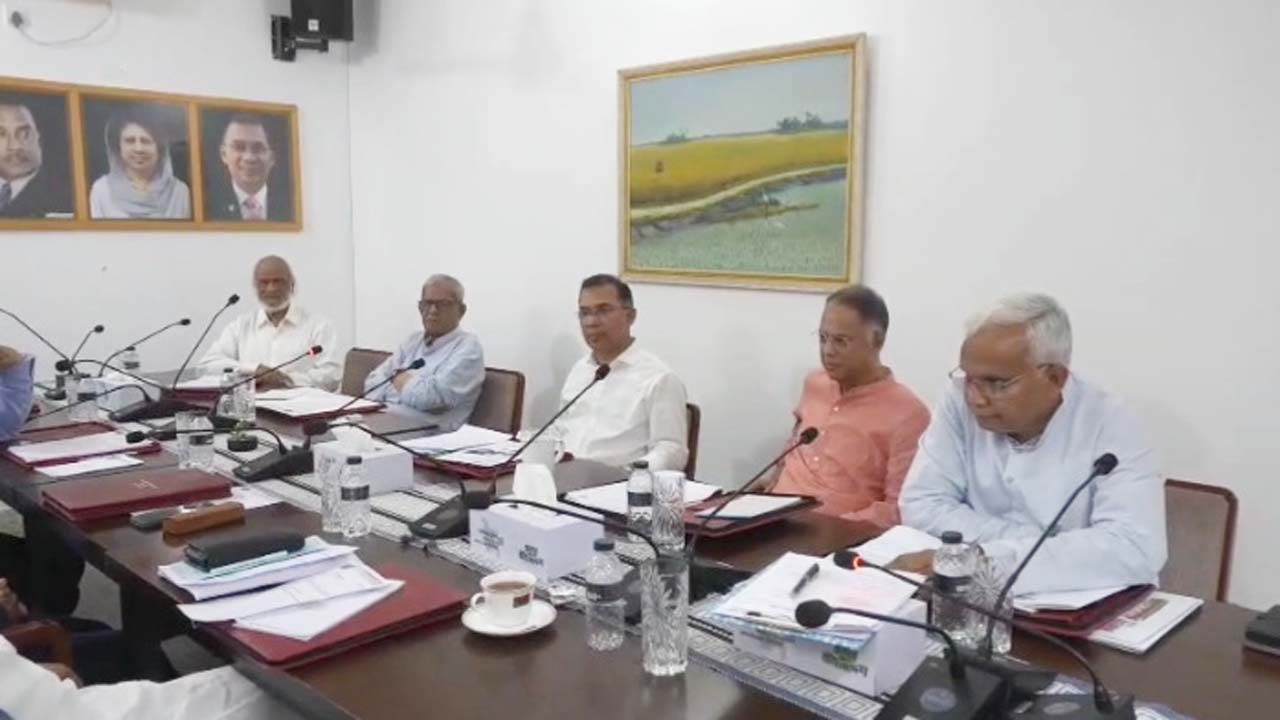 বিএনপি স্থায়ী কমিটি বৈঠক