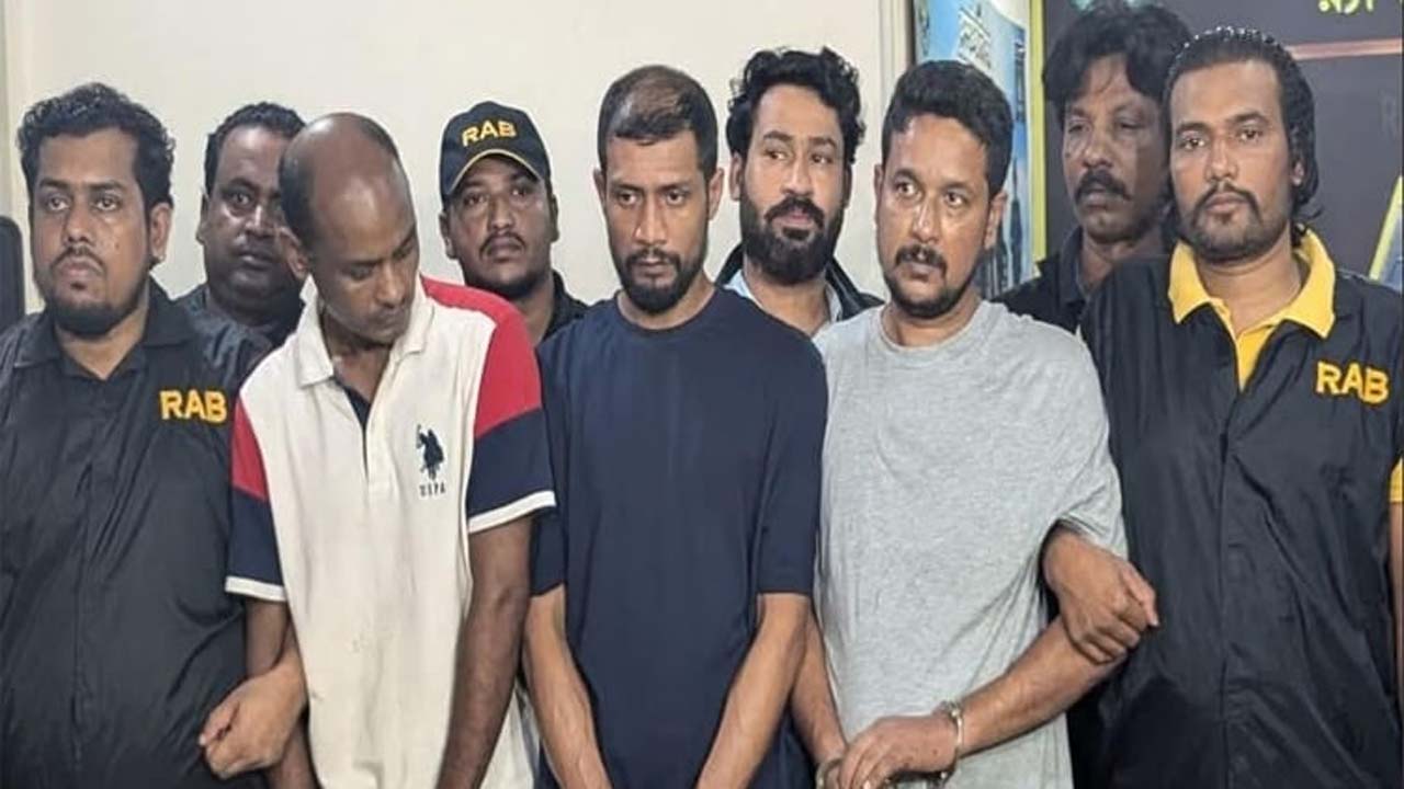 বাবলা হত্যা মামলা ও গুলির ঘটনায় ছয়জন গ্রেফতার