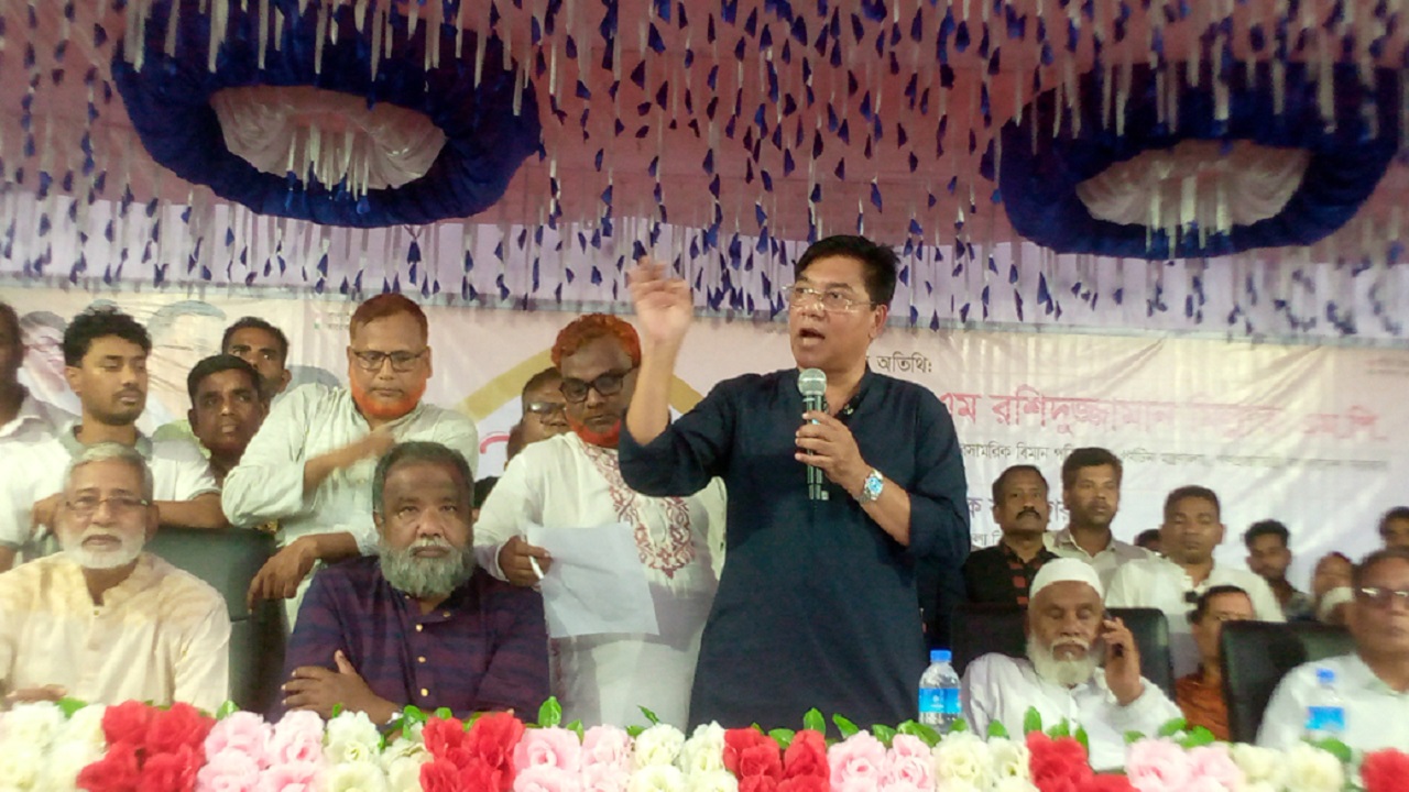 বকশীগঞ্জে ‘ঈদ পূর্ণমিলনি’ অনুষ্ঠানে বিমান ও পর্যটন প্রতিমন্ত্রী এম রশিদুজ্জামান মিল্লাত