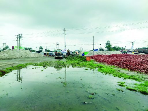 মুক্তাগাছার সাতাশিয়া থেকে ভাবকীর মোড় পর্যন্ত বাইপাস সড়ক : নয়া দিগন্ত