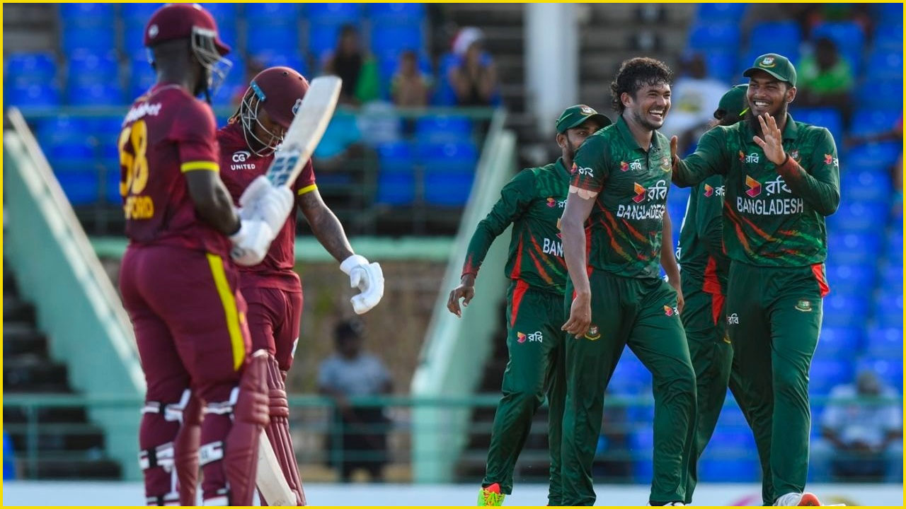ইতিহাস গড়ার লক্ষ্যে ওয়েস্ট ইন্ডিজের বিপক্ষে সন্ধ্যায় মাঠে নামছে বাংলাদেশ