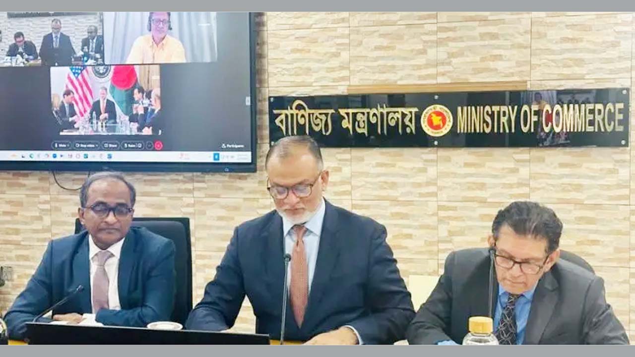 চুক্তি সই অনুষ্ঠানে ভার্চুয়ালি অংশ নেন বাণিজ্য উপদেষ্টা শেখ বশিরউদ্দীনসহ অন্যরা