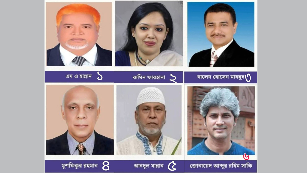 বিজয়ী প্রার্থীরা