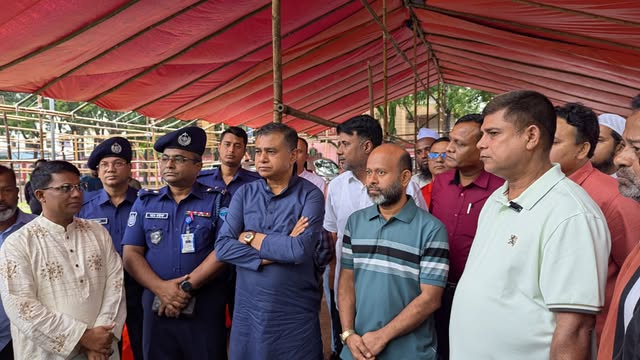 কথা বলছেন খালেদ হোসেন মাহবুব এমপি