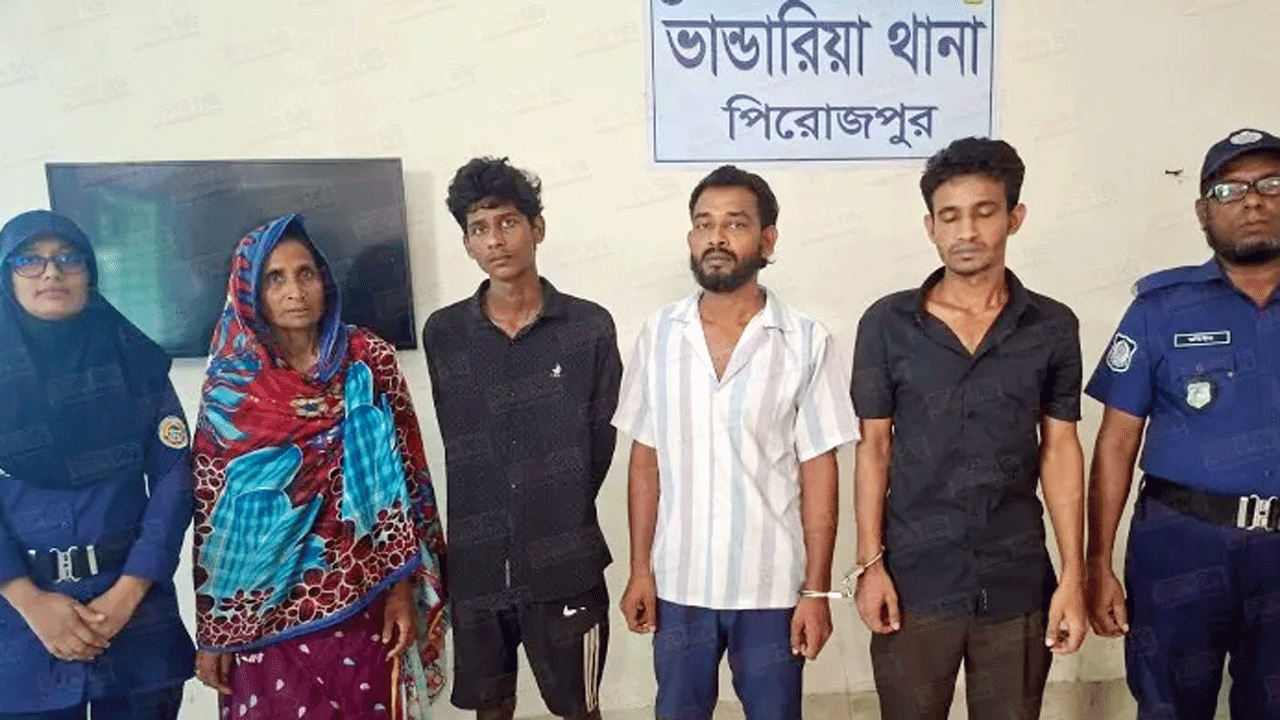 গ্রেফতার নিহতের স্ত্রী ও তিন ছেলে