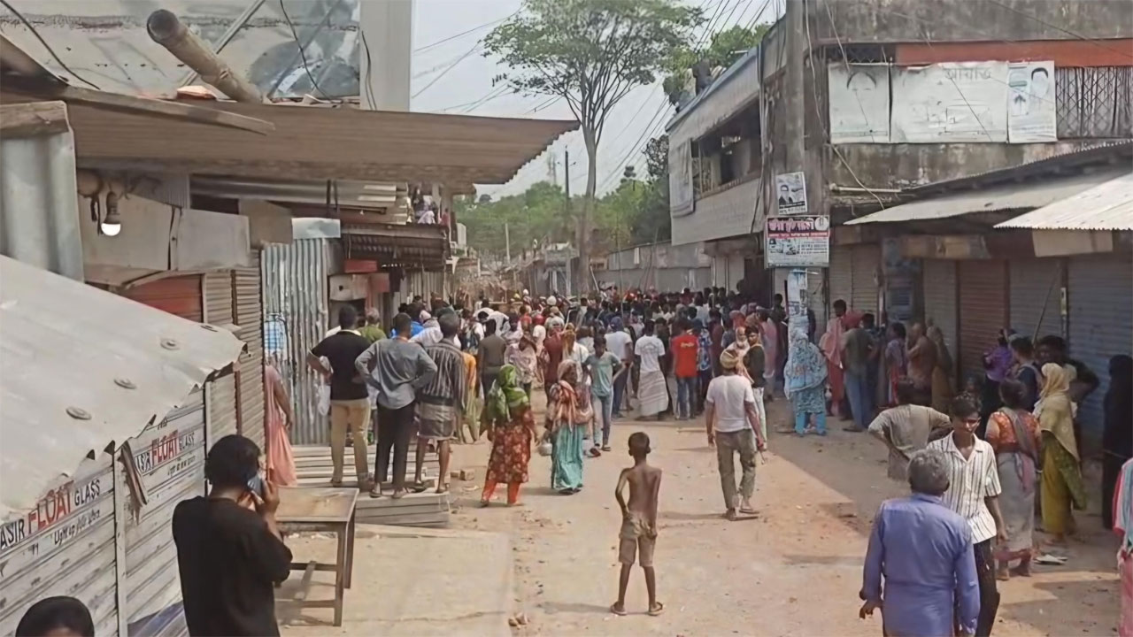 ভাঙ্গায় চার গ্রামবাসীর মধ্যে সংঘর্ষ