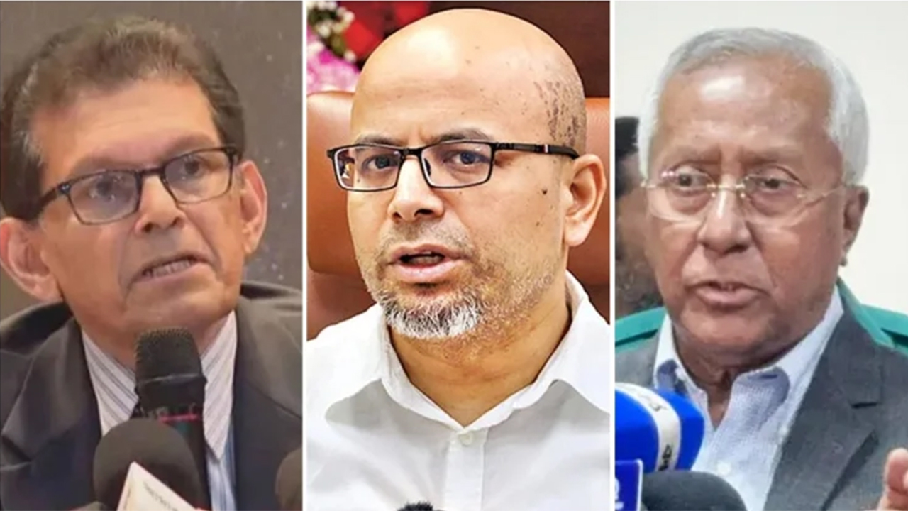 ড. খলিলুর রহমান, ফয়েজ আহমেদ তৈয়্যব ও আখতার আহমেদ