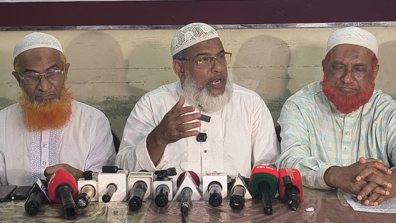 বগুড়া-৬ আসনে উপনির্বাচনে জামায়াতপ্রার্থীর সংবাদ সম্মেলন