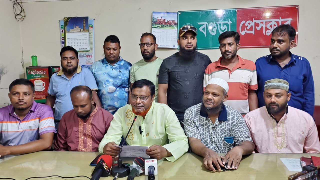 দায়িত্বপ্রাপ্ত সাধারণ সম্পাদক এরশাদের সাংবাদ সম্মেলন