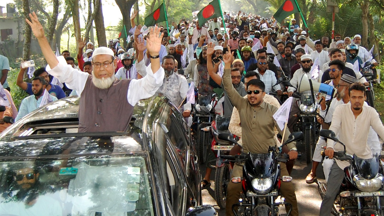 বগুড়া-৭ আসনে জামায়াতের শোডাউন