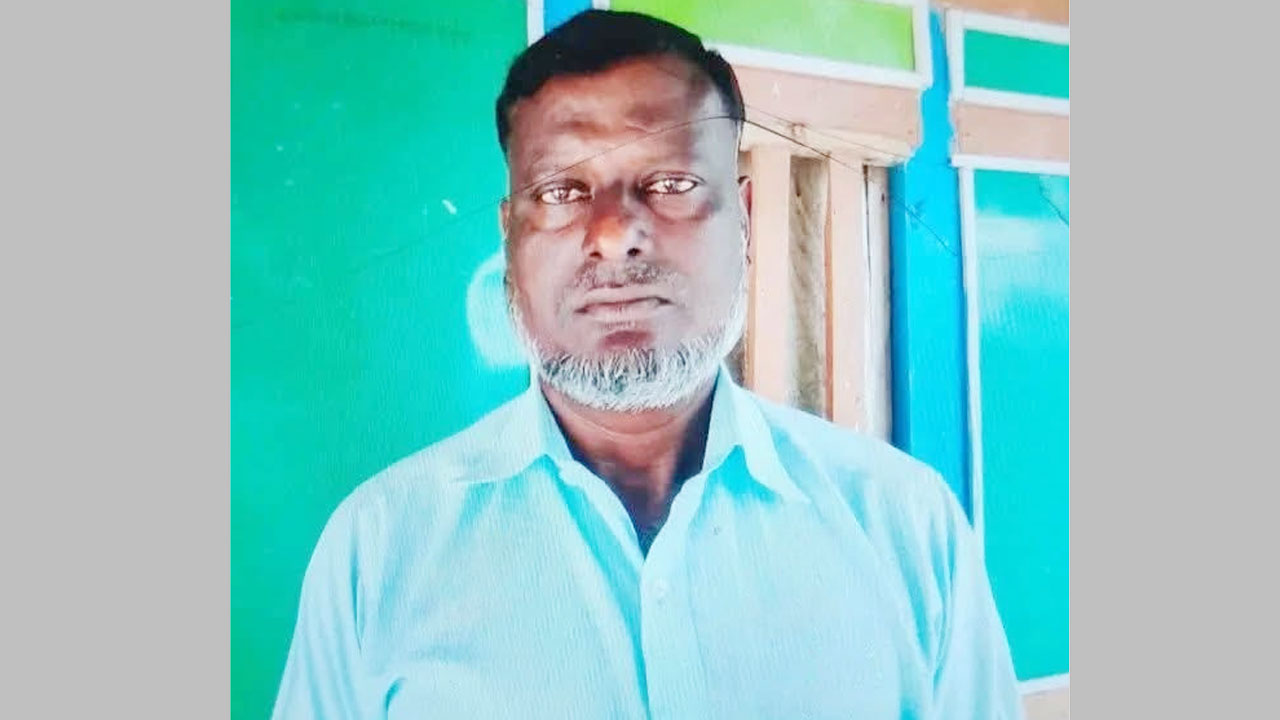 হত্যার শিকার জেলে আলম ফিটার