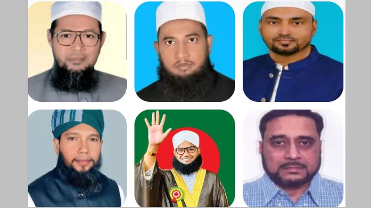 ব্রাহ্মণবাড়িয়ার ছয় আসনে হাতপাখার ছয় প্রার্থী