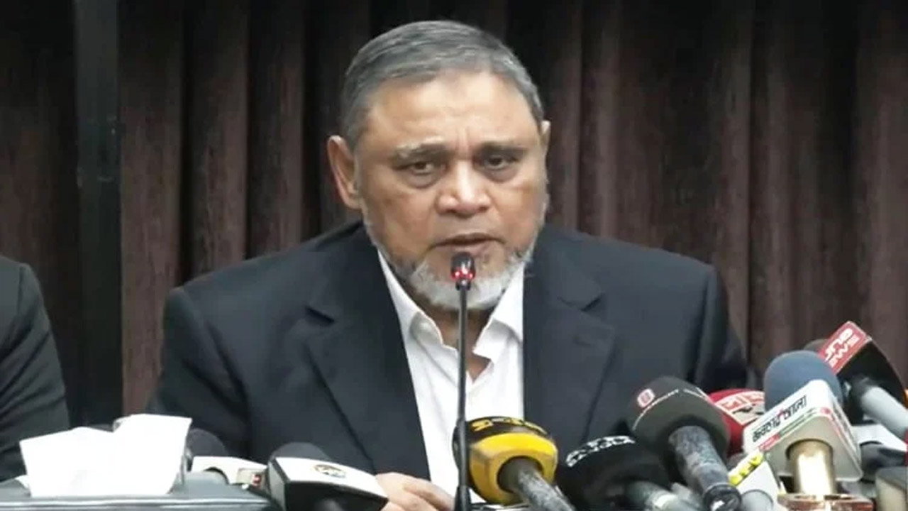 প্রধান নির্বাচন কমিশনার এ এম এম নাসির উদ্দিন
