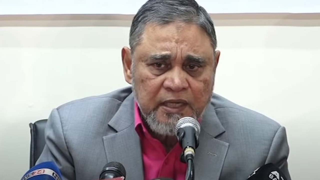 সিইসি এ এম এম নাসির উদ্দিন