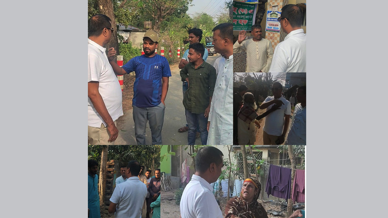প্রতিশ্রুতি বাস্তবায়নে মাঠে নামলেন সংসদ সদস্য এনামুল হক এনাম