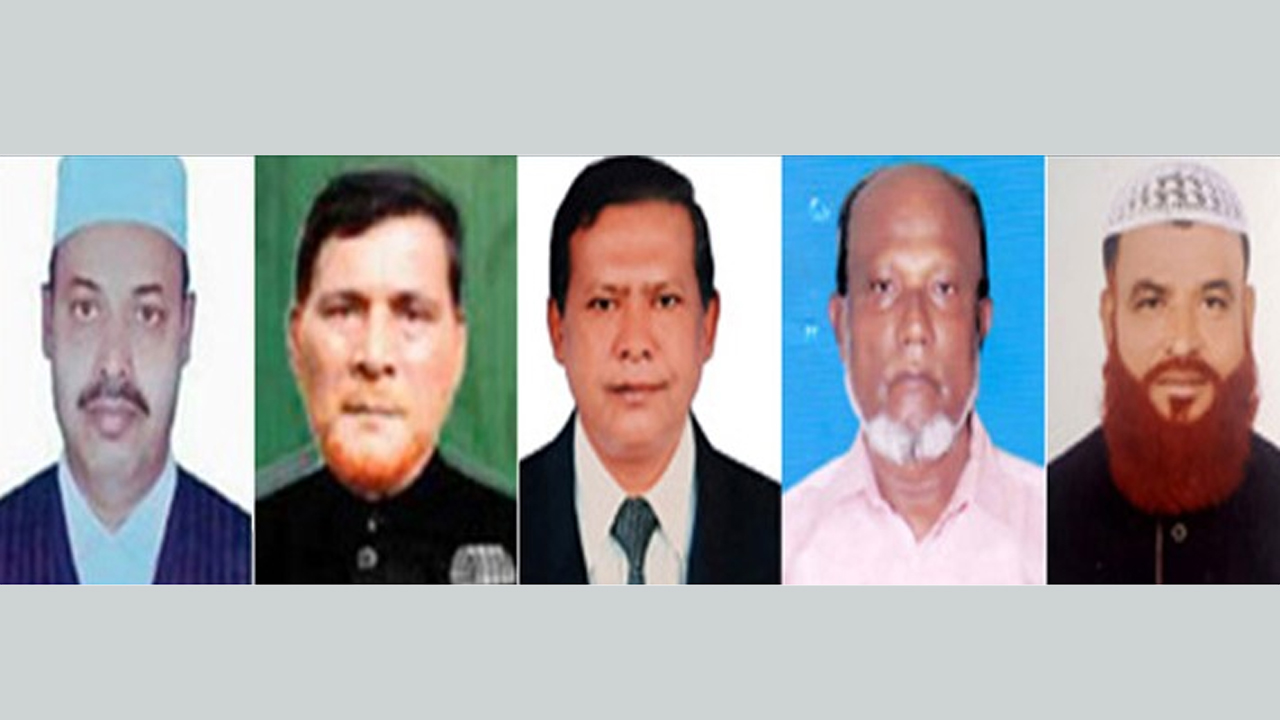 গ্রেফতার হওয়া পাঁচ আসামি