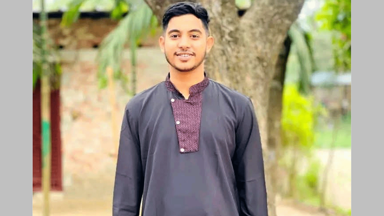 বিদ্যুৎস্পৃষ্টে নিহত কলেজছাত্র আব্দুল হান্নান শাহ