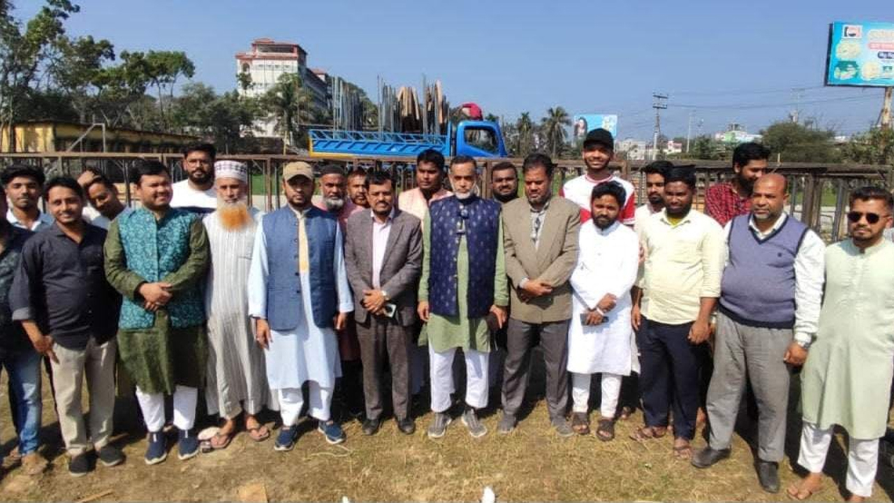 মাঠ পরিদর্শন করেছেন উপজেলা জামায়াতের নেতারা