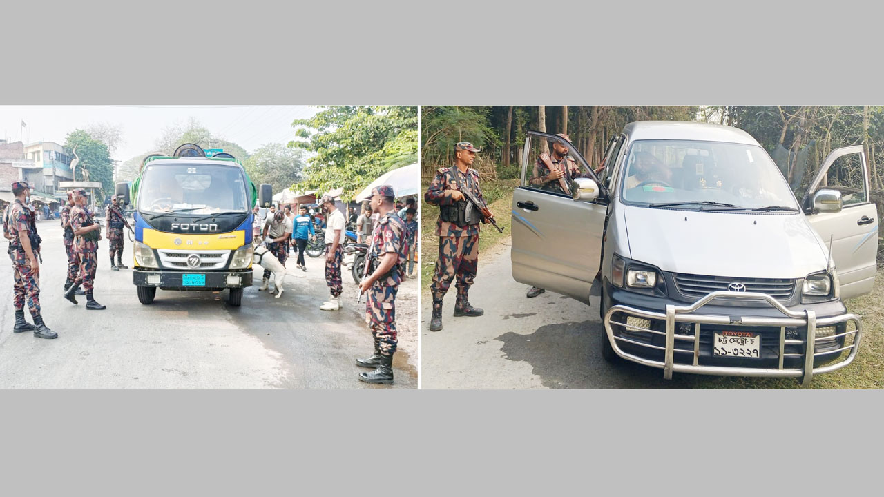 বিজিবির বিশেষ টহল