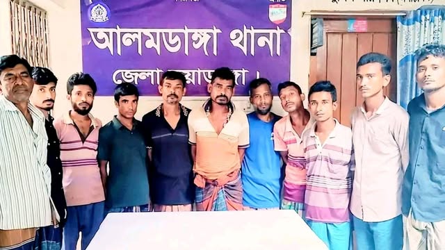 গ্রেফতার আসামিরা