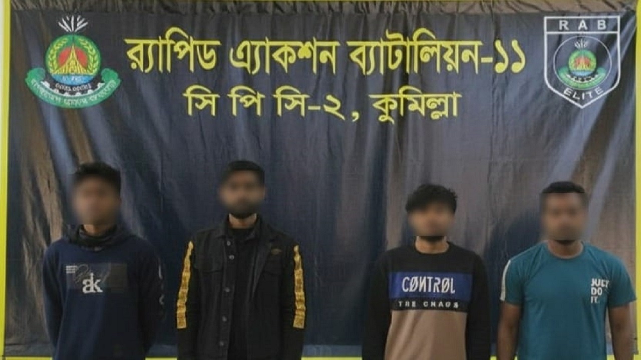 লাকসামে ক্লূলেস হত্যাকাণ্ডের রহস্য উন্মোচন, র‌্যাবের অভিযানে আটক ৯