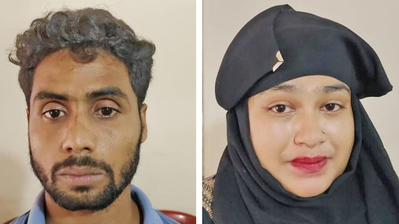 গ্রেফতার দম্পতি রমজান আলী (৩৫) ও তার স্ত্রী দিলোয়ারা বেগম