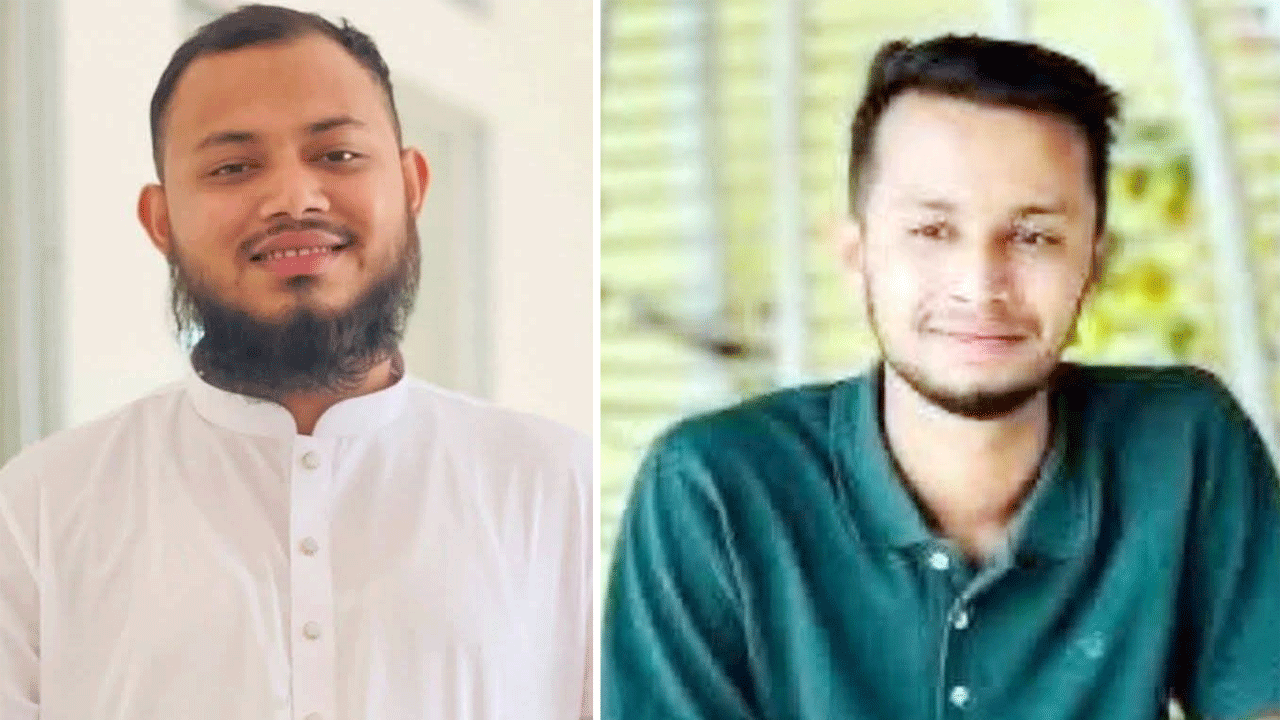 নিহত মোস্তাকিম কামাল তামিম ও শওকত হাসান রিয়াজ