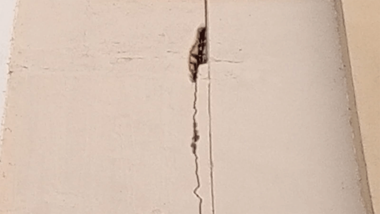 ভূমিকম্পে ২ ভবনে ফাটল