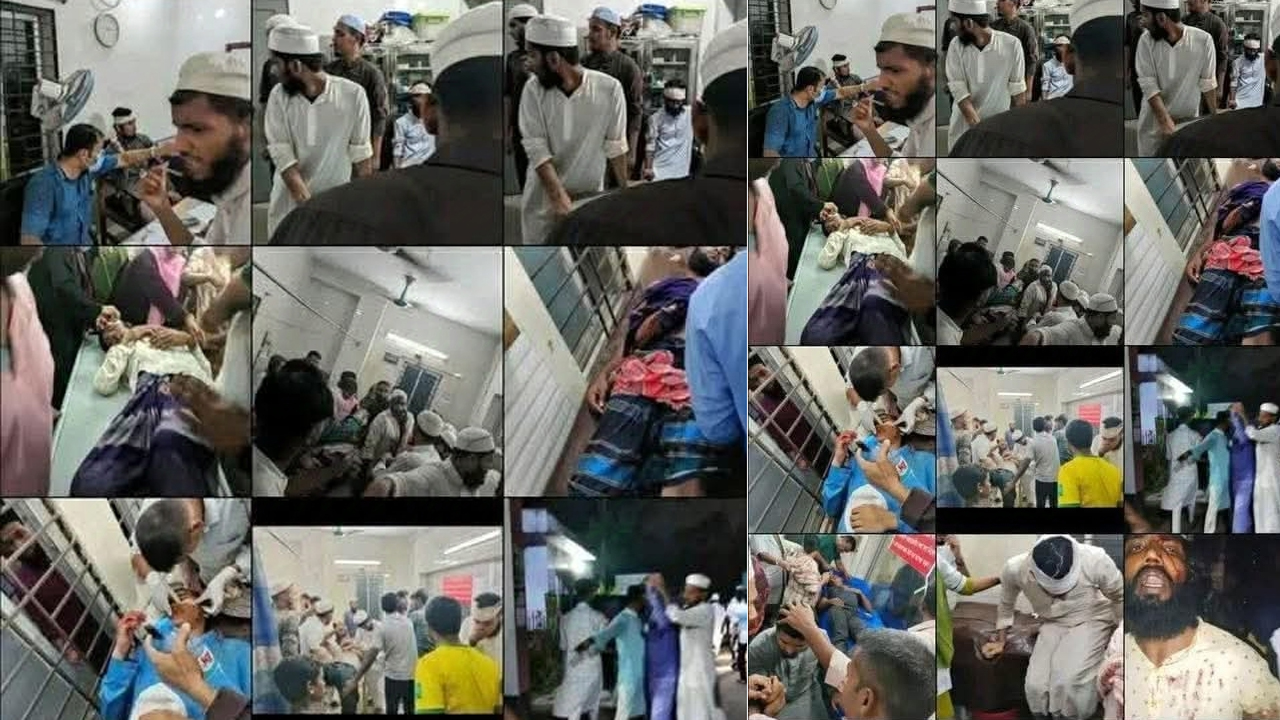 হাটহাজারীতে সংঘর্ষের ঘটনার সিসিটিভি ফুটেজ