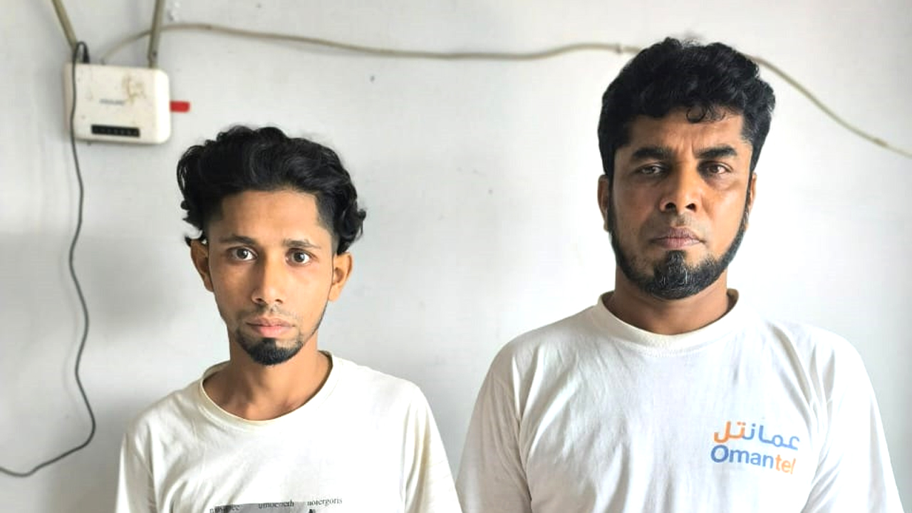 গ্রেফতার সুমন ও মো: সাত্তার মিয়া