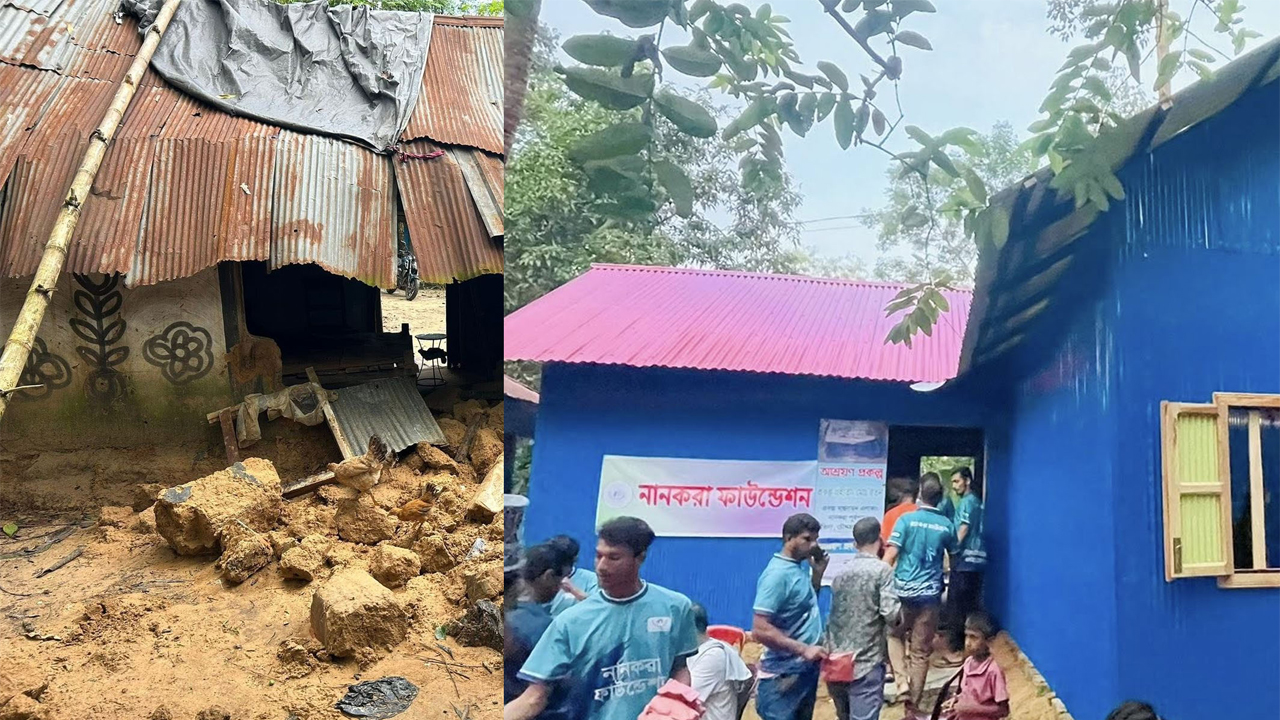 নতুন ঘর উপহার পেলেন রতন