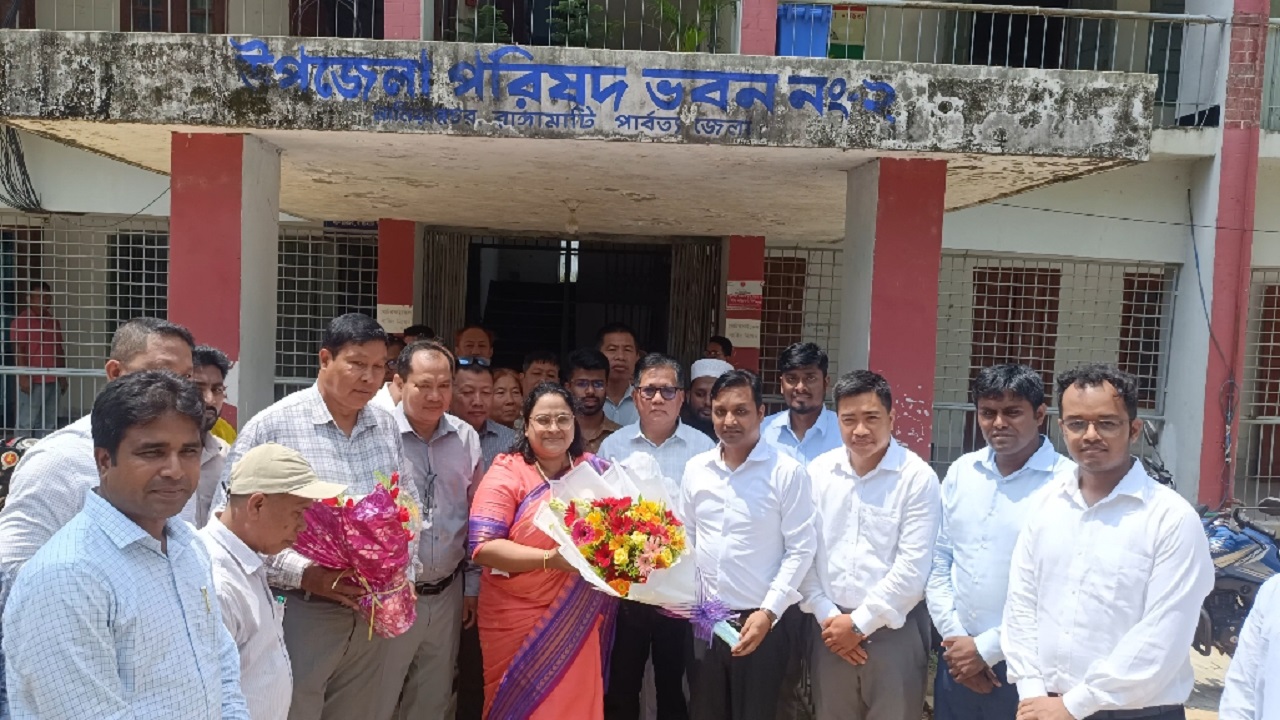 নানিয়ারচর উপজেলা পরিদর্শন করলেন রাঙামাটি জেলা প্রশাসক