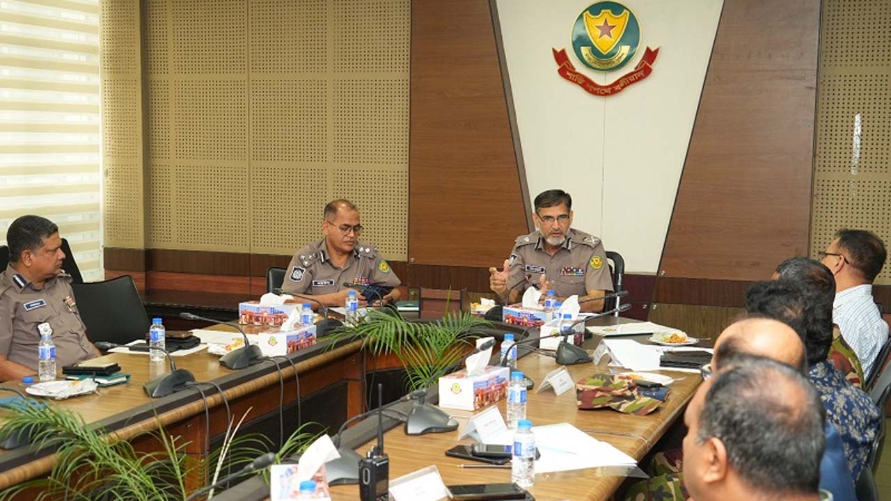 নিউজিল্যান্ড ক্রিকেট দলের বাংলাদেশ সফর উপলক্ষে ডিএমপির নিরাপত্তা ও ট্রাফিক ব্যবস্থাপনা সংক্রান্ত সমন্বয় সভা