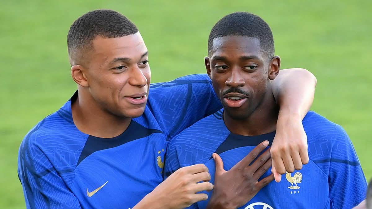 বর্ষসেরা একাদশে দেম্বেলে-এমবাপ্পে