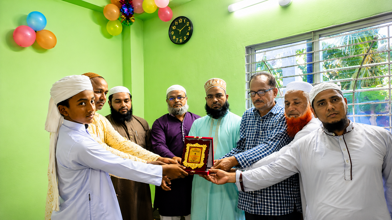 দেবীগঞ্জ ইকরা মডেল মাদরাসার দুই শিক্ষার্থীর হিফজ সম্পন্ন, সংবর্ধনা