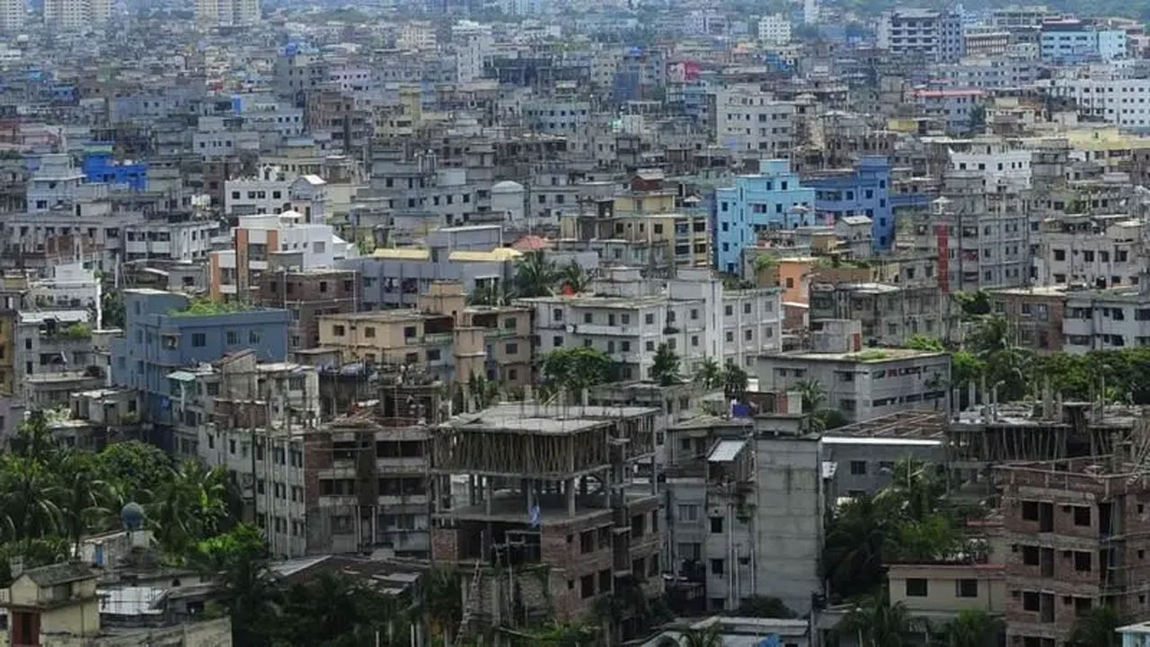 জনবহুল শহর ঢাকা